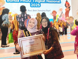 Hesti Boyong Penghargaan Nasional,  Kategori Peduli PAUD Tahun 2025