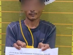 Polisi Ringkus Pengedar Sabu di Desa Tanjung