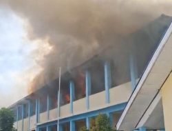 Kebakaran Melanda SMPN 2 Sungai Penuh 