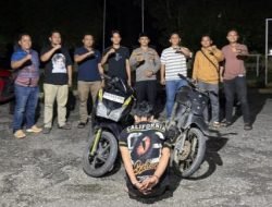 Pelarian Berakhir di Pondok Sawit: Pencuri Motor di Ringkus