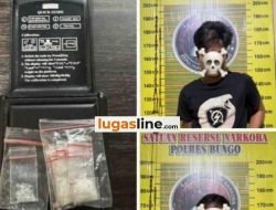 Polres Bungo Ungkap Kasus Peredaran Sabu