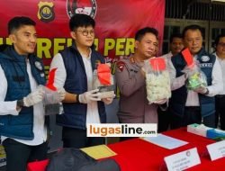 Digrebek di Hotel, 3 Orang di Tangkap Alat Bukti Sabu dan Pil Ekstasi  di Amankan