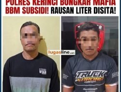 Polres Kerinci Bongkar Praktik Mafia BBM Subsidi, Ratusan Liter Solar dan Pertalite Disita