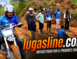 Akselerasi Infrastruktur Kerinci: Bupati Monadi Tinjau Jalan Renah Pemetik Gunakan Motor Trail