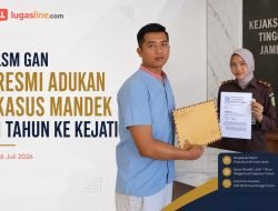 LSM GAN Resmi Adukan Kasus Mandek 1 Tahun ke Kejati