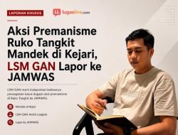 Kasus Aksi Premanisme Ruko Tangkit Mandek di Kejari, LSM GAN Adukan  ke JAMWAS