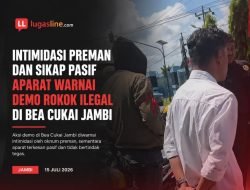 Intimidasi Preman dan Sikap Pasif Aparat Warnai Demo Rokok Ilegal di Bea Cukai Jambi