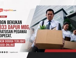 BGN Bekukan 833 Dapur MBG, Ratusan Pegawai Dipecat, ASN Diduga Terlibat Judi Online