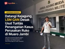 Datangi Kejagung, LSM GAN Desak Usut Tuntas Penanganan Kasus Perusakan Ruko di Muaro Jambi