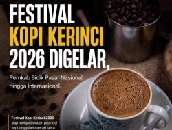 Festival Kopi Kerinci 2026 Digelar, Pemkab Bidik Pasar Nasional hingga Internasional