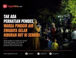 Tak Ada Perhatian Pemdes, Warga Pinggir Air Swadaya Gelar Hiburan HUT RI Sendiri