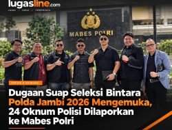 Dugaan Suap Seleksi Bintara Polda Jambi 2026 Mengemuka, 24 Oknum Polisi Dilaporkan ke Mabes Polri