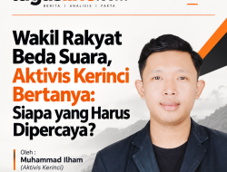 Wakil Rakyat Beda Suara, Aktivis Kerinci Bertanya: Siapa yang Harus Dipercaya?